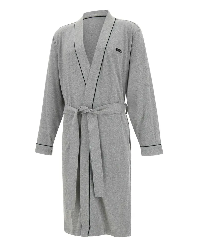 HUGO BOSS Leichter Morgenmantel - Grau Grau