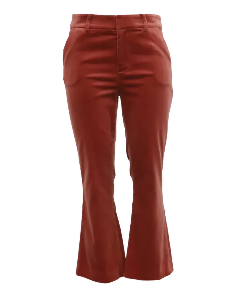Frame Denim Ausgestellte Hose aus Samt - Orange Orange