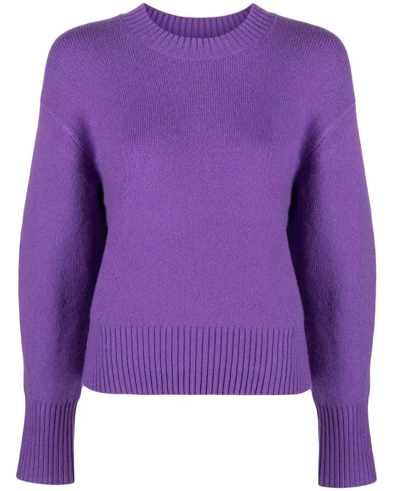 Vince Kaschmirpullover mit Rundhalsausschnitt - Violett Violett