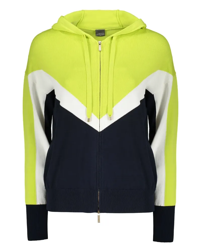 Lorena Antoniazzi Gestrickter Hoodie - Schwarz Schwarz
