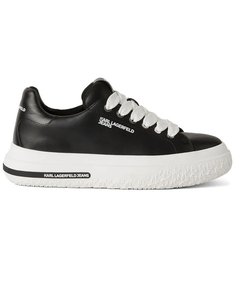 Karl Lagerfeld KLJ KUP Lace Lo Sneakers - Schwarz Schwarz