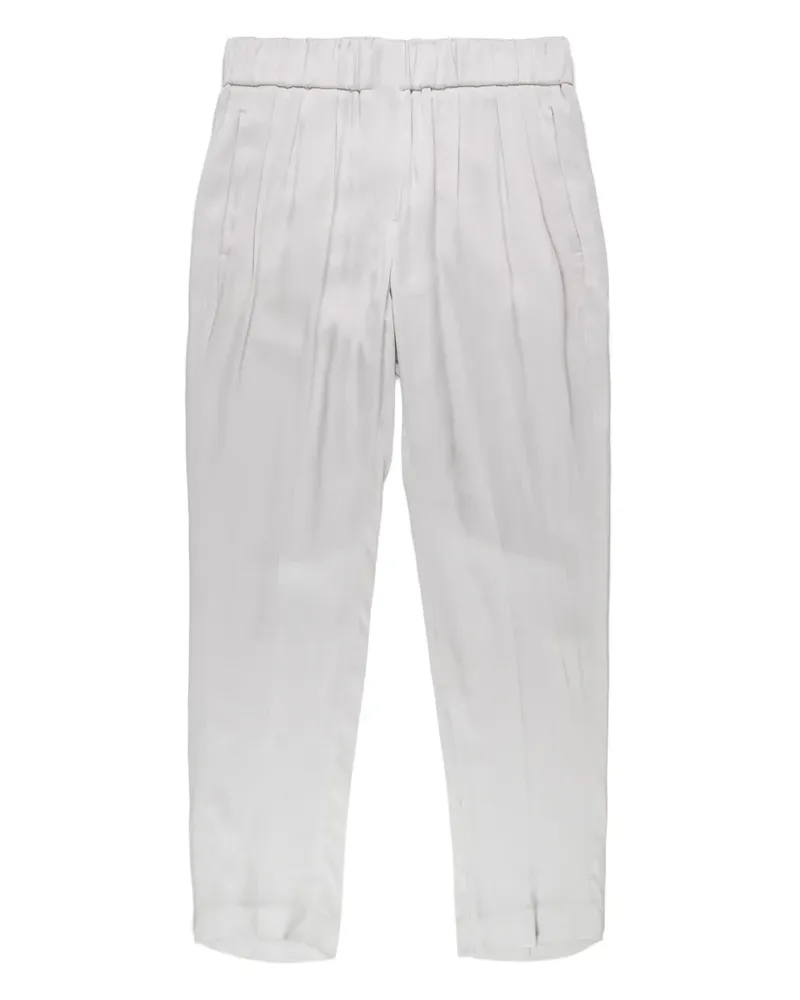 Brunello Cucinelli Hose mit elastischem Bund - Grau Grau
