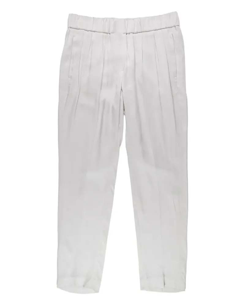 Brunello Cucinelli Hose mit elastischem Bund - Grau Grau