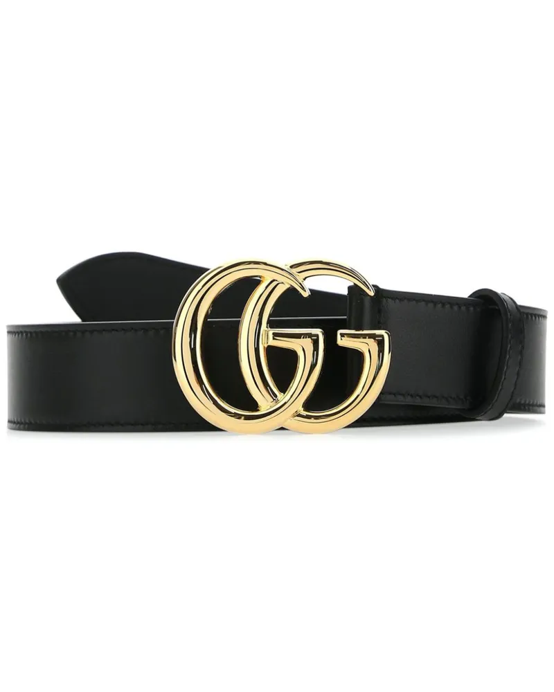 Gucci GG Marmont Gürtel - Schwarz Schwarz