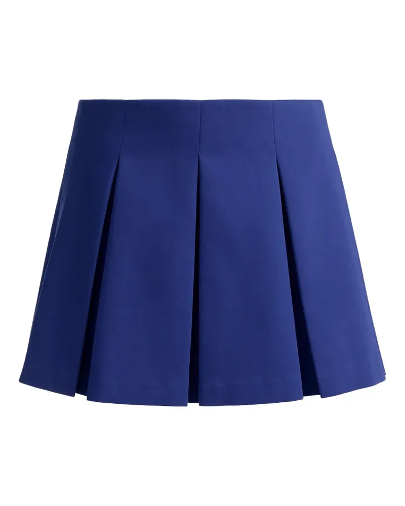 Alice + Olivia Emilie pleated mini skirt - Blau Blau