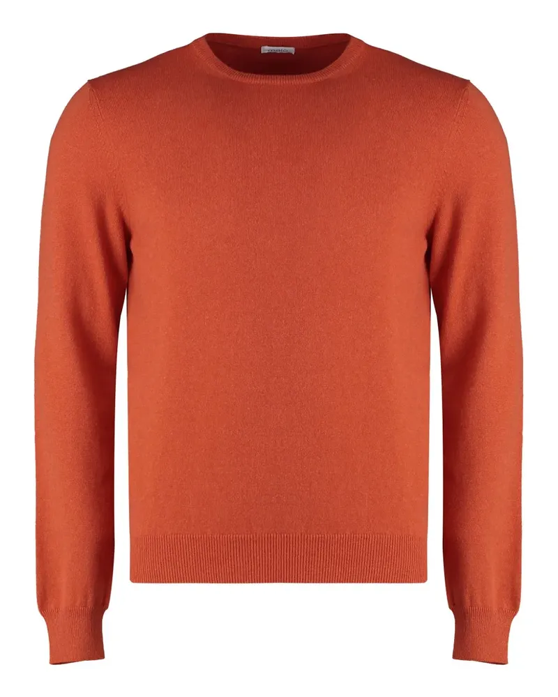 Malo Pullover mit Rundhalsausschnitt - Orange Orange