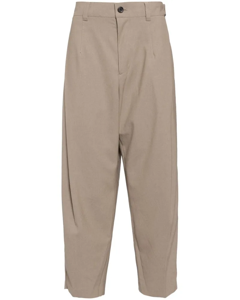 SONGZIO Karottenhose mit Diagonalschnitt - Nude Nude