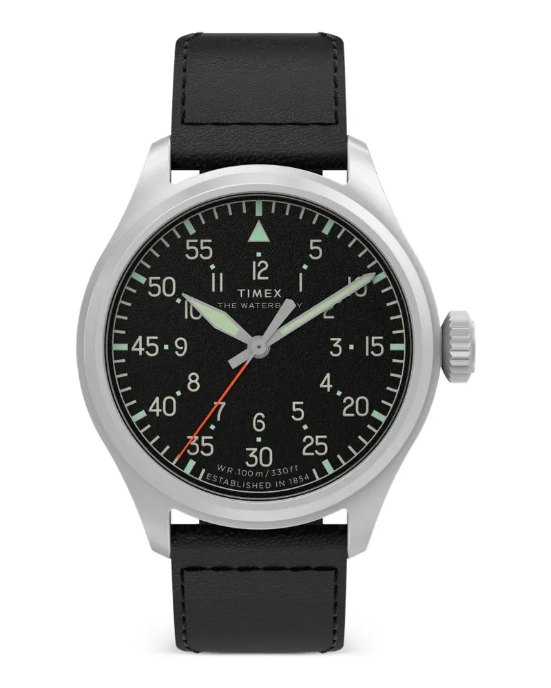 Timex Waterbury Ace Armbanduhr 40mm - Schwarz Schwarz