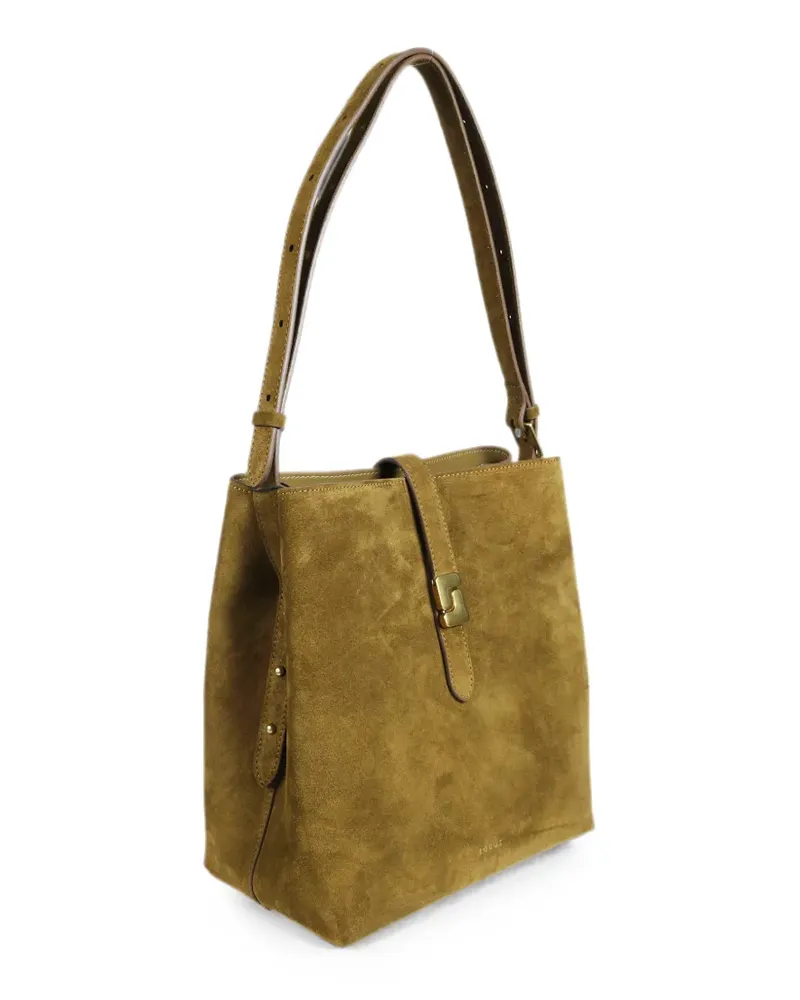 Soeur Bello Schultertasche aus Wildleder - Braun Braun