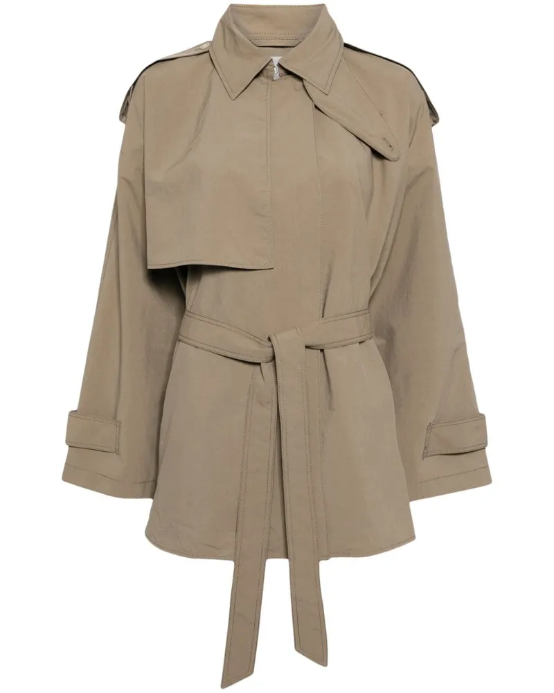 JNBY Trenchcoat mit Gürtel - Braun Braun