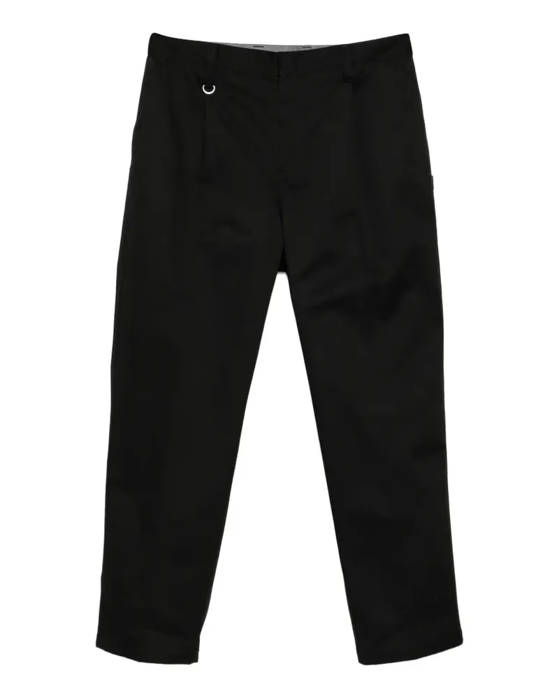 Yohji Yamamoto x Neighborhood Hose im Workwear-Look - Schwarz Schwarz