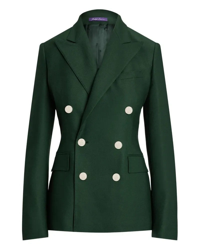 Ralph Lauren Doppelreihiger Blazer - Grün Grün