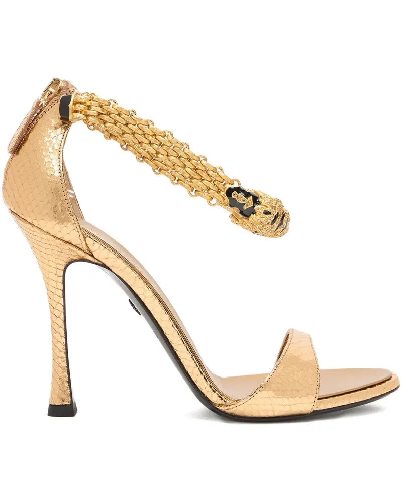 Roberto Cavalli Jewel Tigers Sandalen - Gold Gold