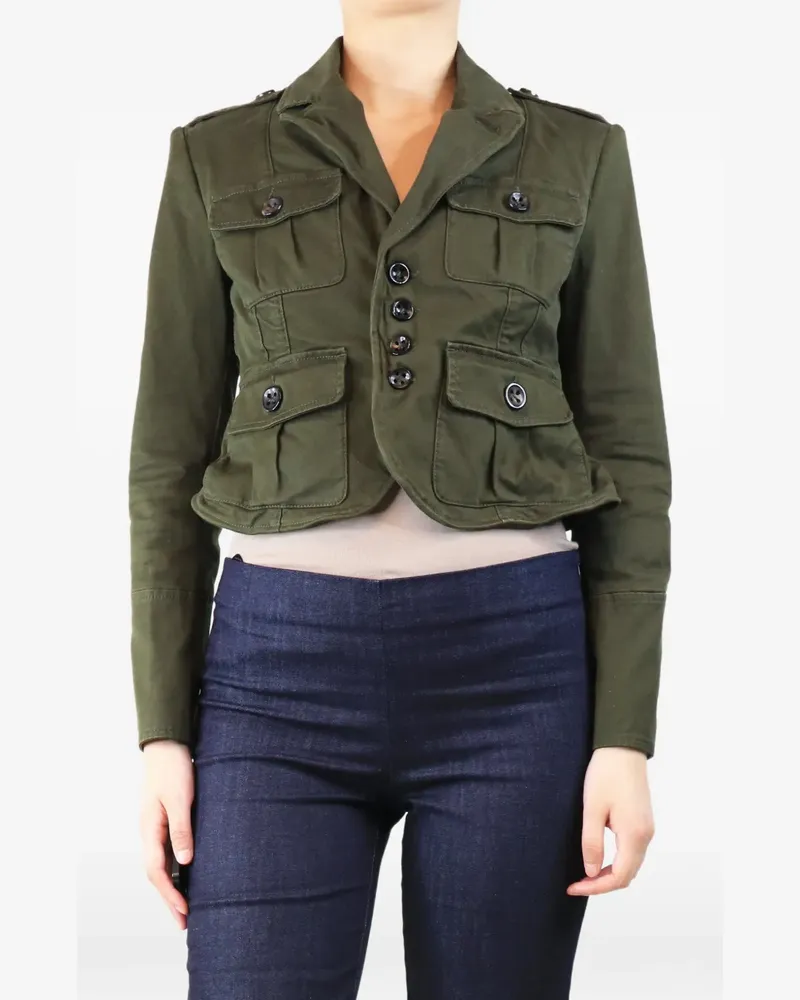 Dsquared2 pocket-detail military jacket - Grün Grün