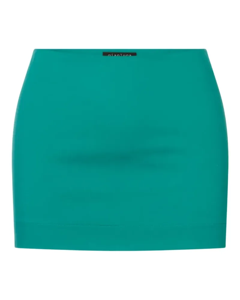 Gianluca Capannolo zip-fastening mini skirt - Grün Grün