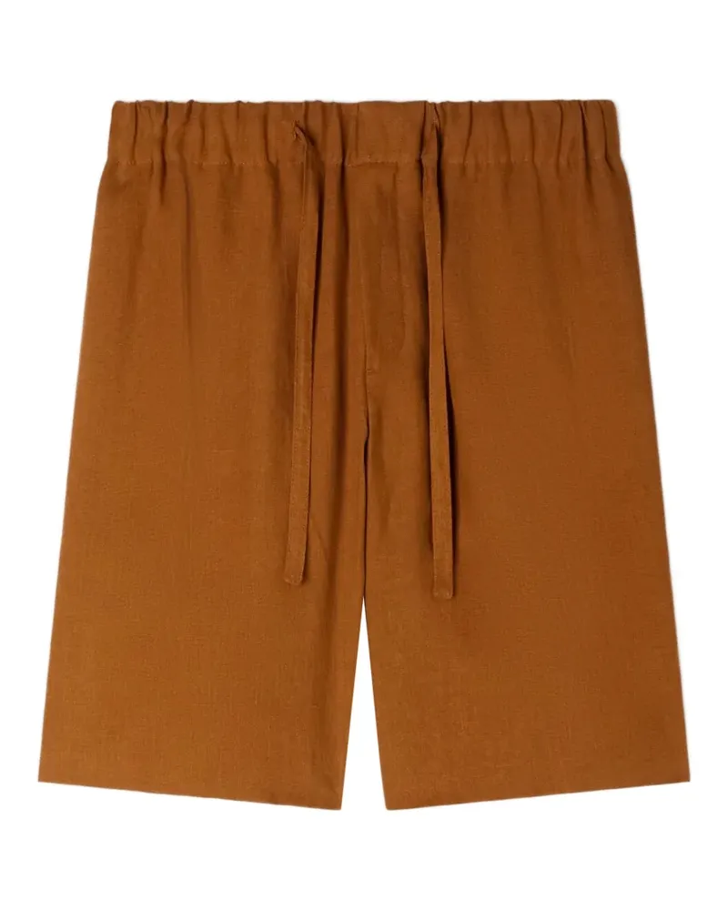 Sandro Lockere Shorts mit Kordelzug - Braun Braun
