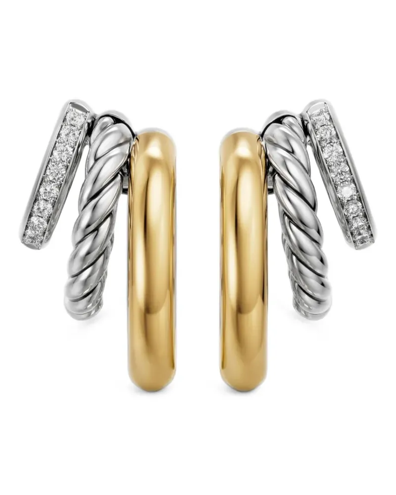 David Yurman DY Mercer® Ohrringe mit Diamanten - Gold Gold