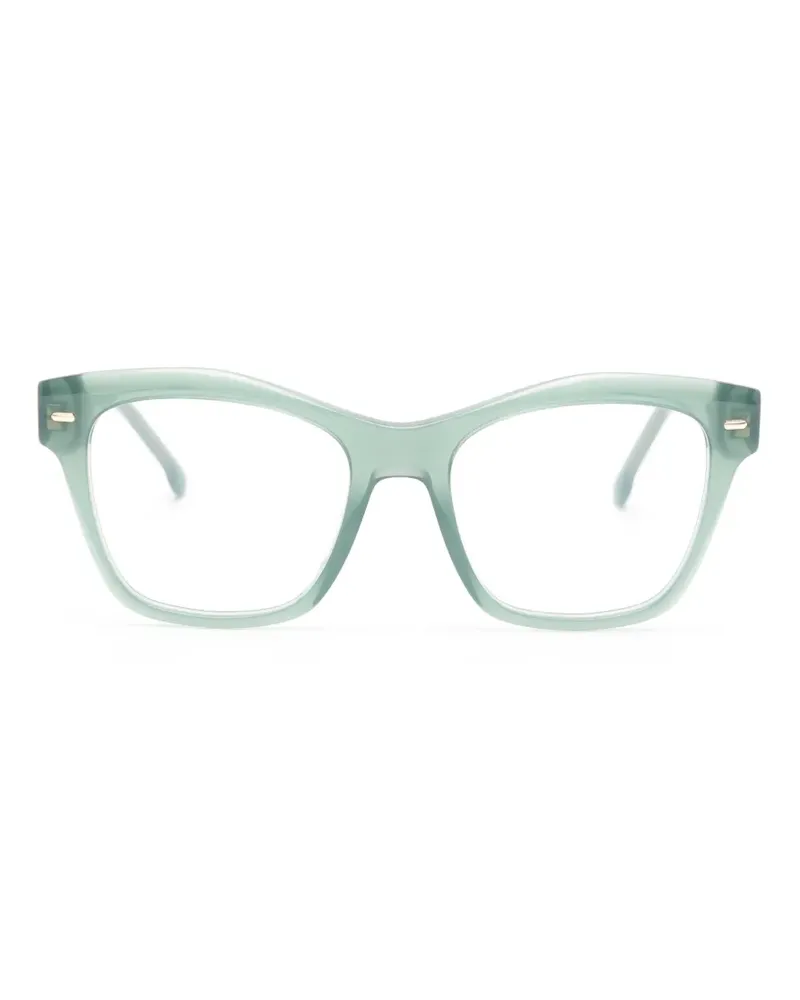 Carrera Brille mit Cat-Eye-Gestell - Grün Grün