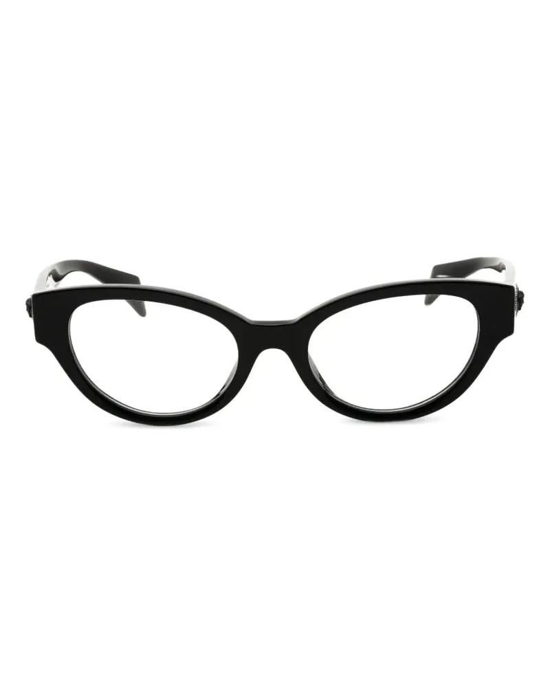Versace Medusa Head logo cat-eye glasses - Schwarz Schwarz