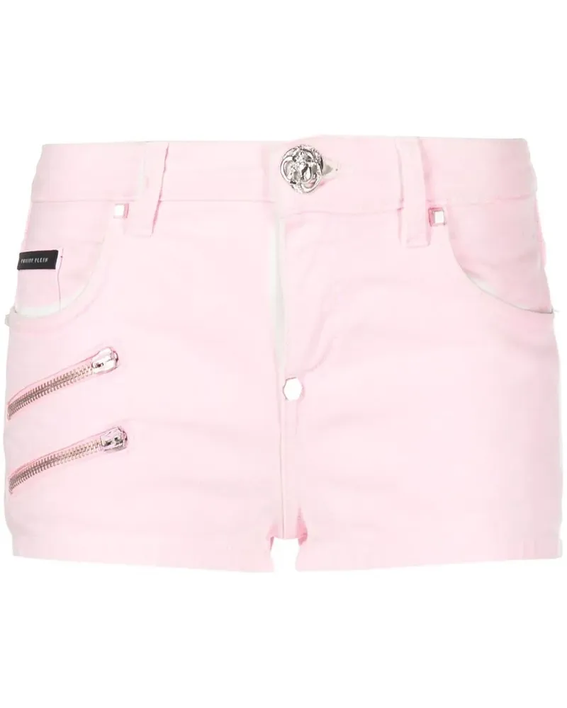 Philipp Plein Jeans-Shorts - Rosa Rosa