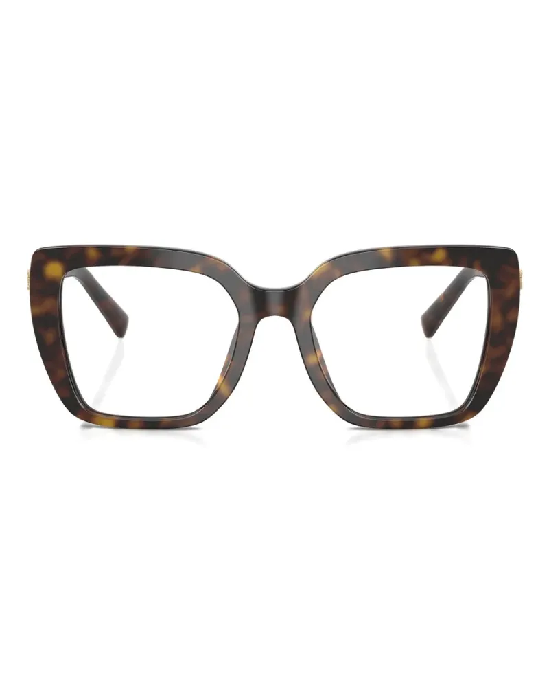 Dolce & Gabbana geometric-frame glasses - Braun Braun