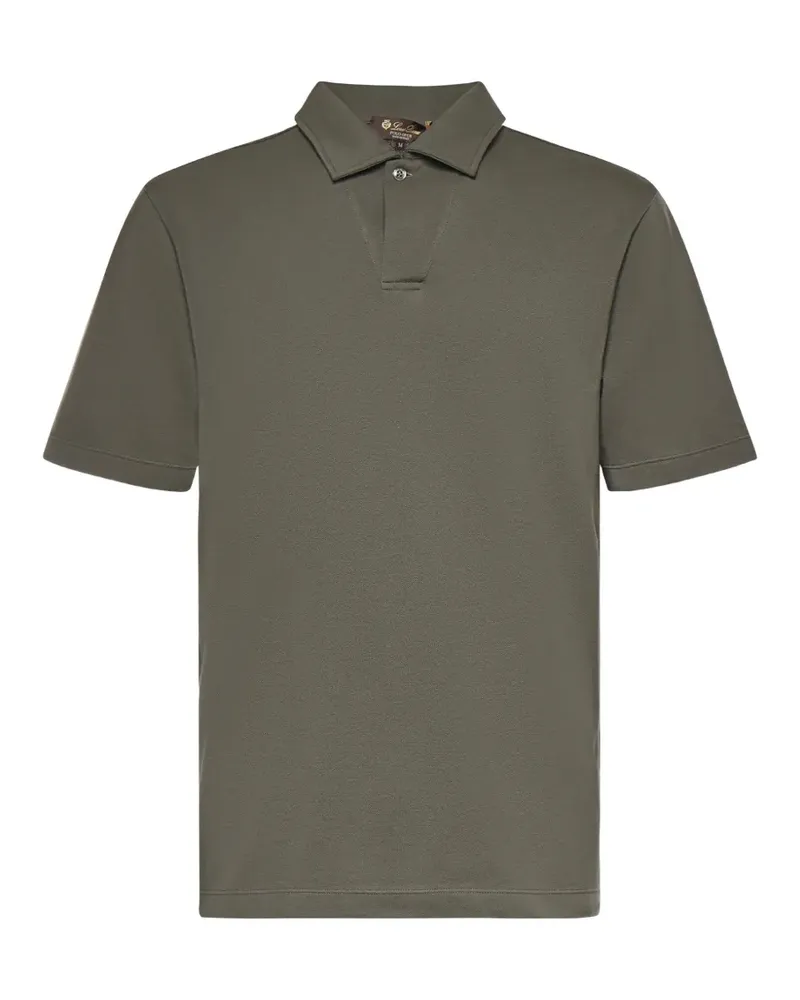 Loro Piana Brena short-sleeve polo shirt - Grün Grün