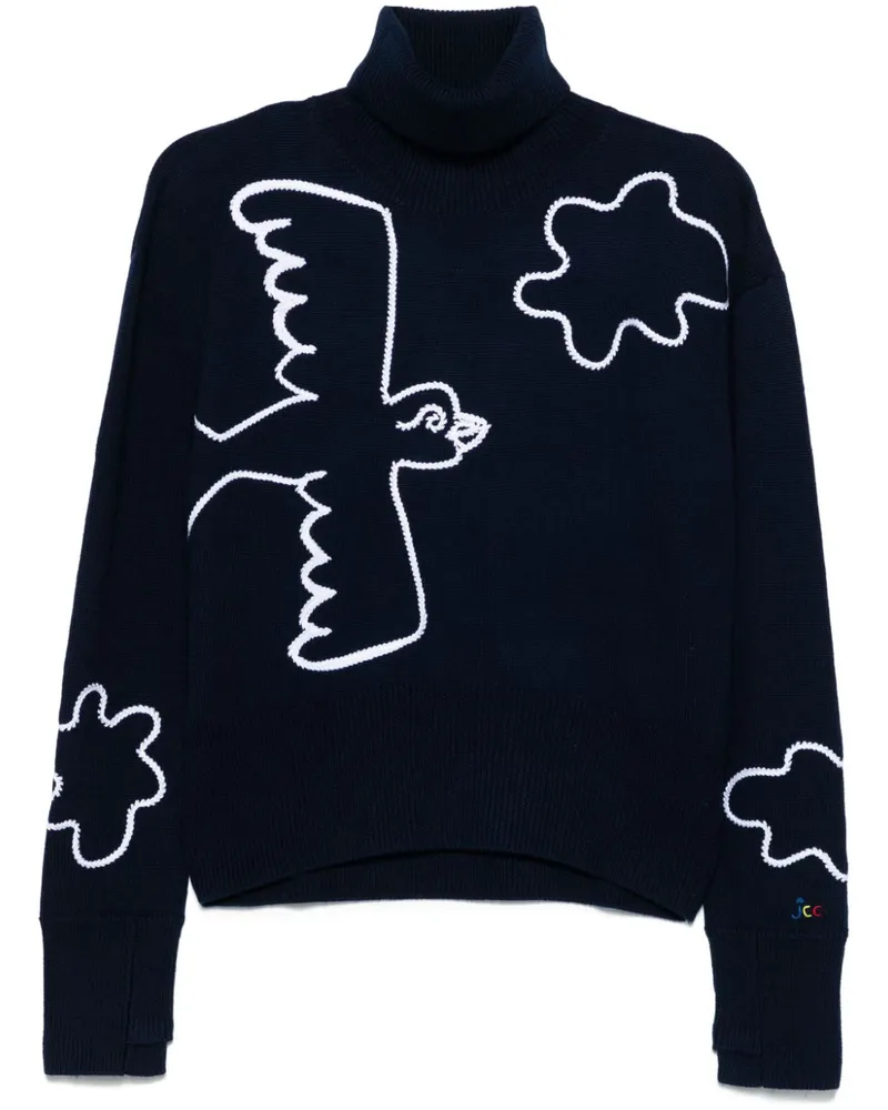 Rossignol x JCC Rollkragenpullover - Blau Blau