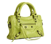 Le City leather cross body bag - Grün