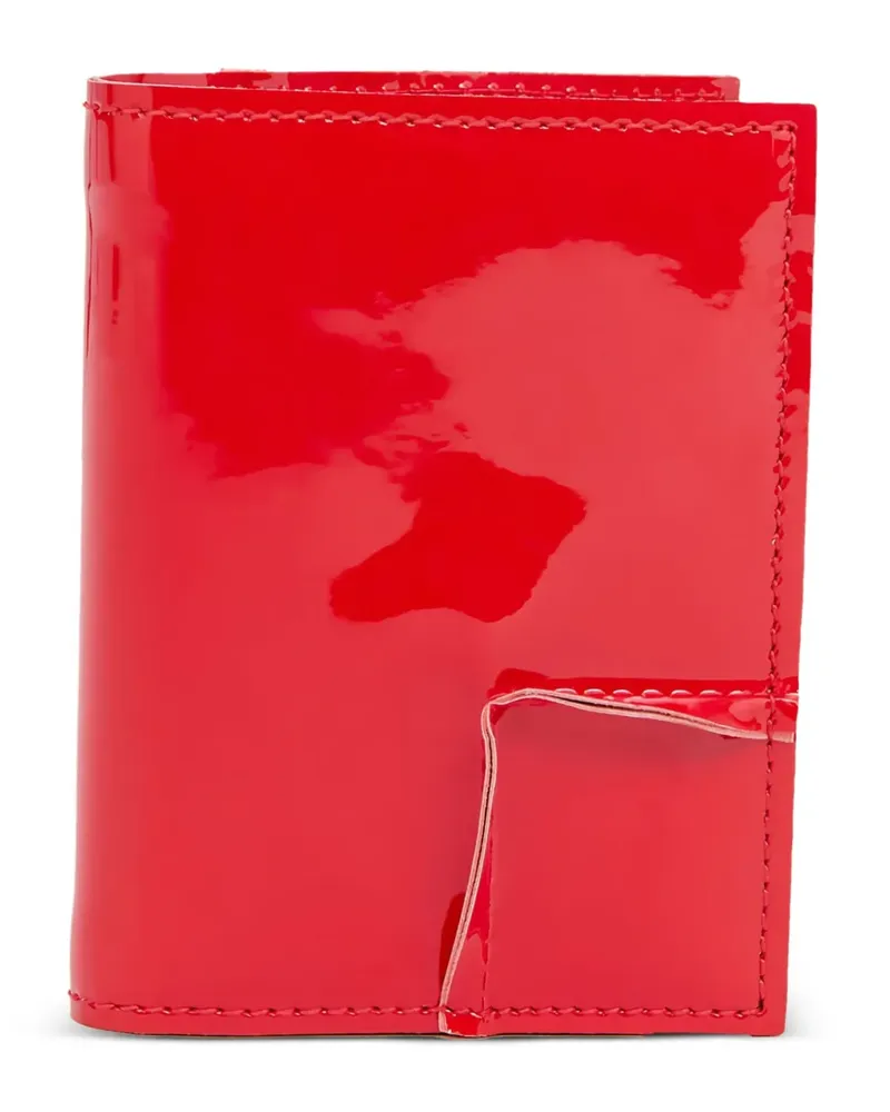 Comme des Garçons Klassisches Portemonnaie - Rot Rot