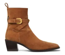 Angelo Chelsea-Boots aus Wildleder 70mm - Braun