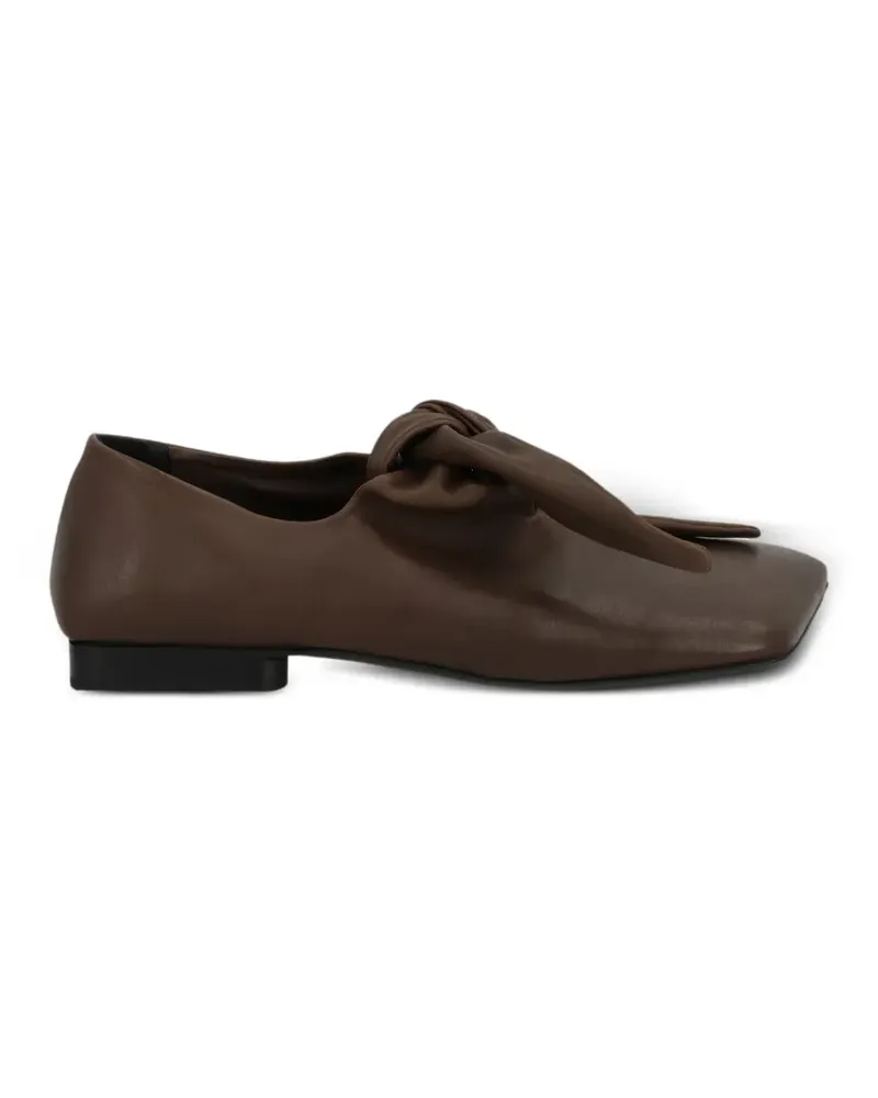 Uma Wang knot square ballet flats - Braun Braun