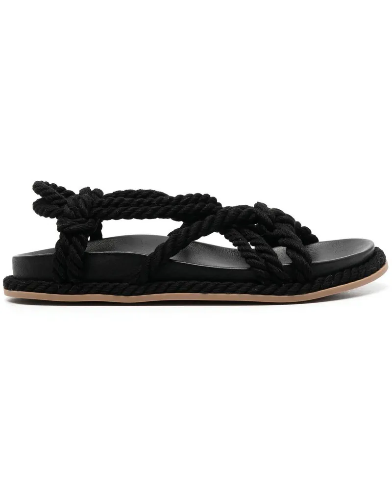 Ulla Johnson Suri Sandalen - Schwarz Schwarz