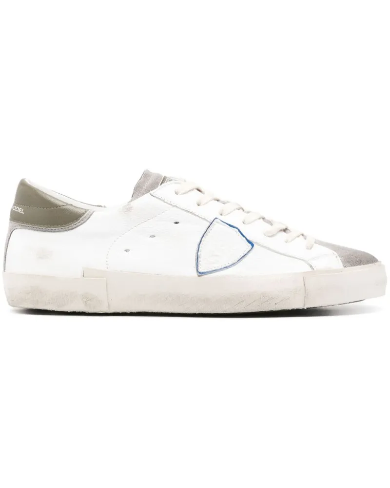 Philippe Model Sneakers mit Einsätzen - Weiß Weiß