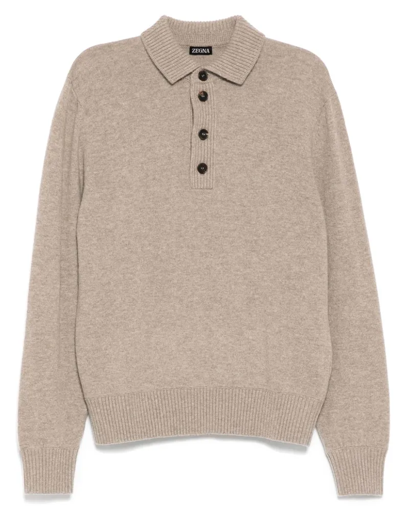 Ermenegildo Zegna Pullover mit Rundhalsausschnitt - Braun Braun