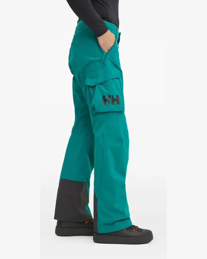 Helly Hansen cargo logo ski trousers - Grün Grün