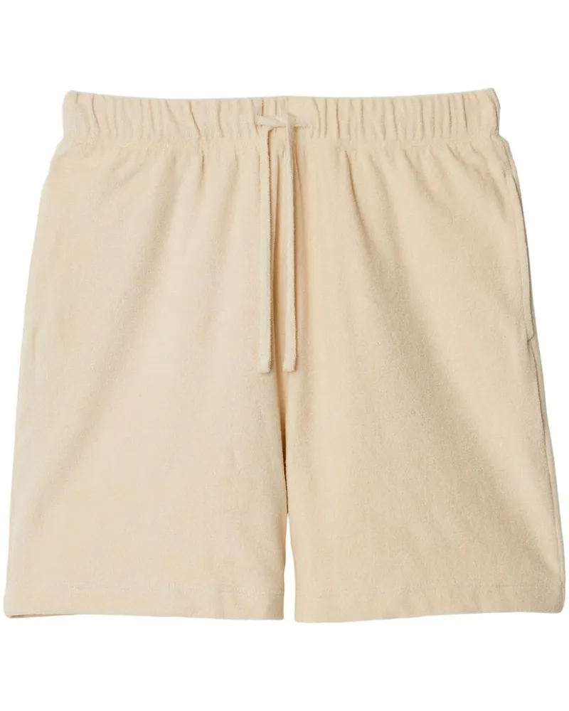 Burberry Shorts mit Logo-Print - Nude Nude