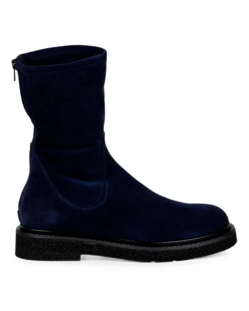 Guglielmo Rotta rear zip-fastening boots - Blau Blau