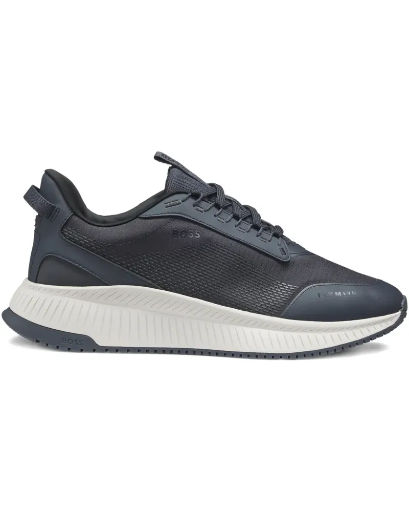 HUGO BOSS Strukturierte TTNM EVO Sneakers - Blau Blau