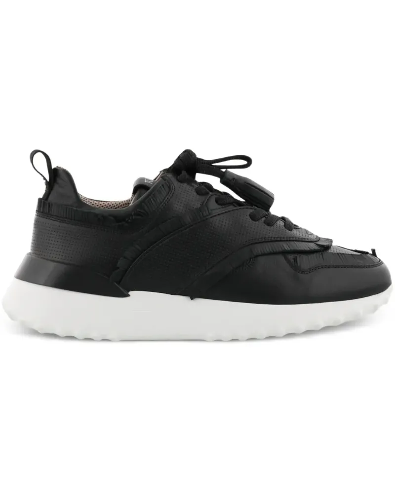 TOD'S Sneakers mit Fransen - Schwarz Schwarz