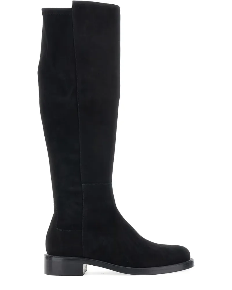 Stuart Weitzman Stiefel mit Blockabsatz - Schwarz Schwarz