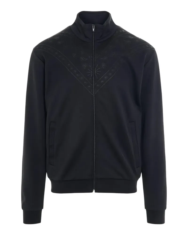 Marcelo Burlon | County of Milan bandana-print track jacket - Schwarz Schwarz