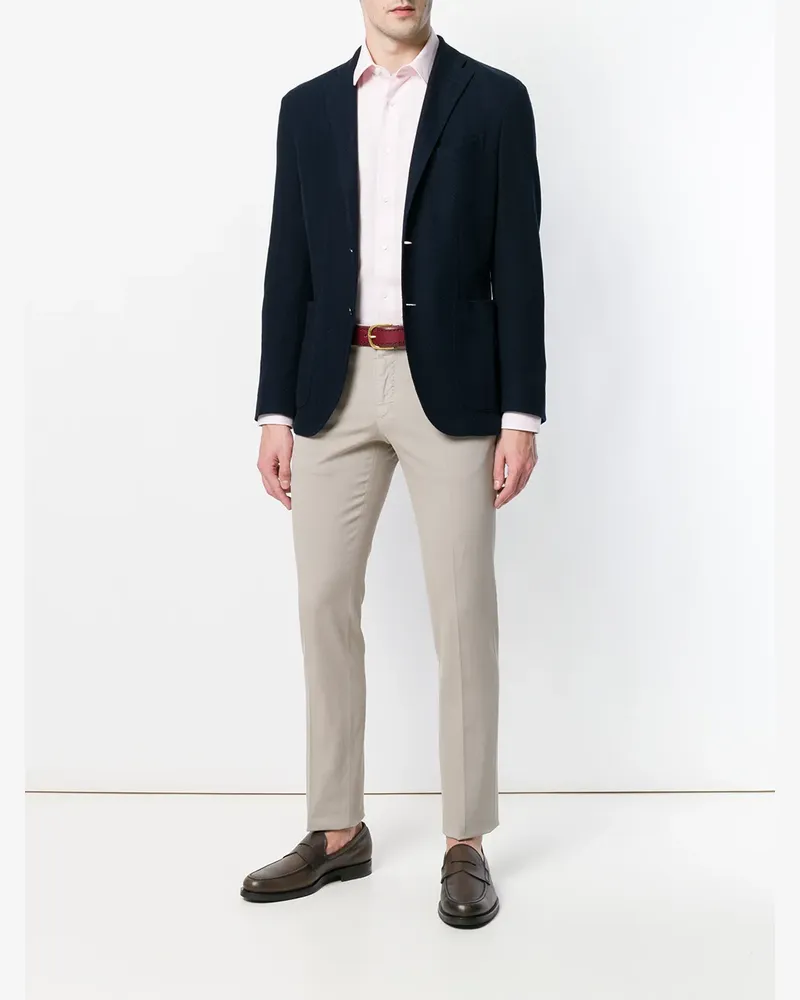 Incotex Chinos mit schmalem Bein - Nude Nude