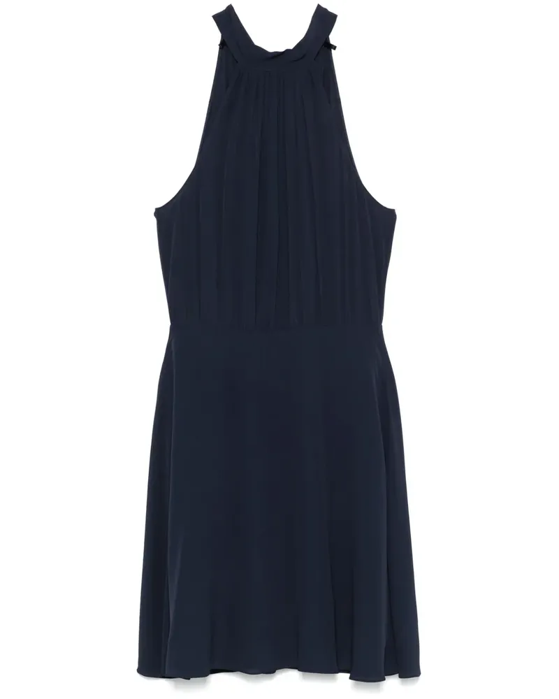 Patrizia Pepe Minikleid mit Neckholder - Blau Blau