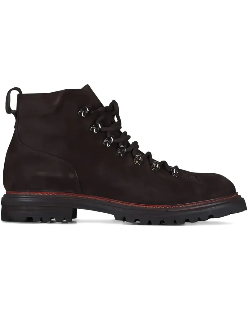 Aquatalia Denali Schnürstiefel aus Wildleder - Braun Braun