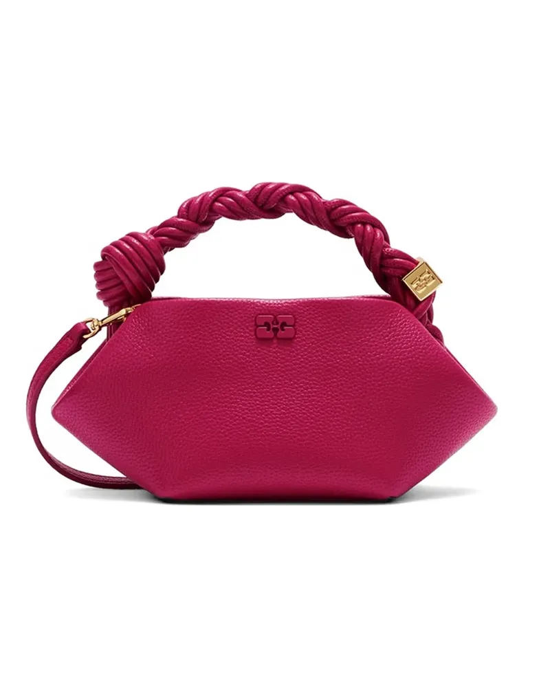 Ganni mini Bou tote bag - Rot Rot