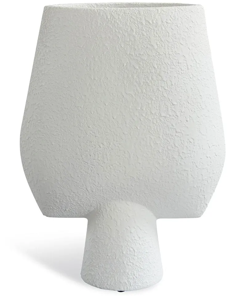Große Sphere Vase - Weiß