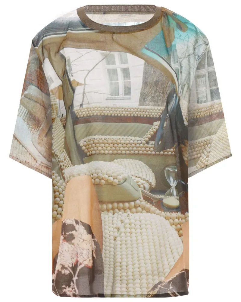 BLESS Holiday Sauna Rider T-Shirt - Nude Nude