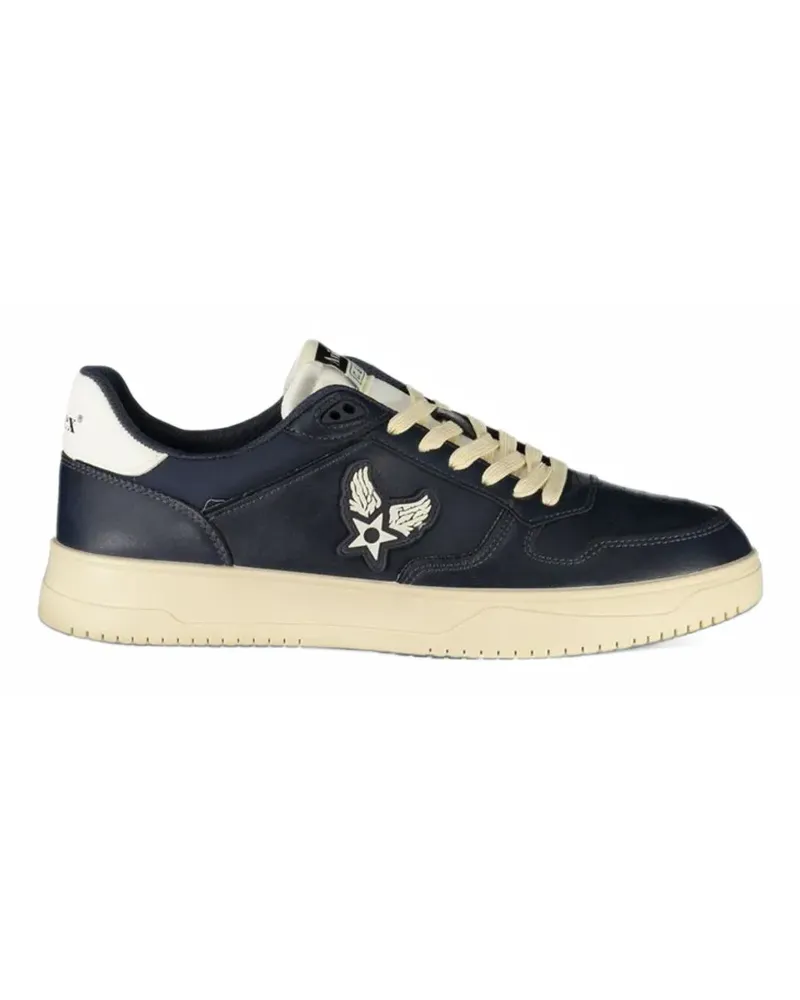Avirex Sneakers mit Logo-Patch - Blau Blau
