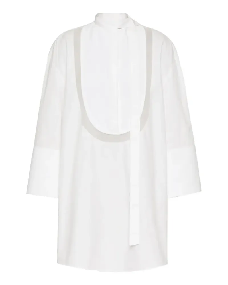 Valentino Garavani Popeline-Oberteil - Weiß Weiß