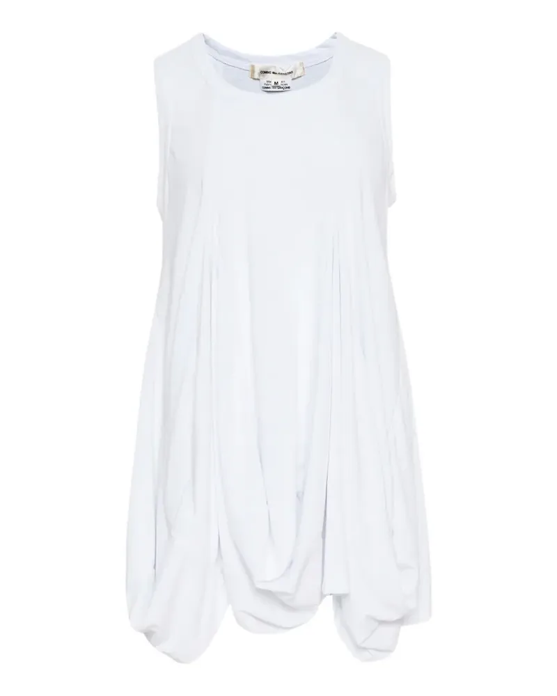 Comme des Garçons draped top - Weiß Weiß